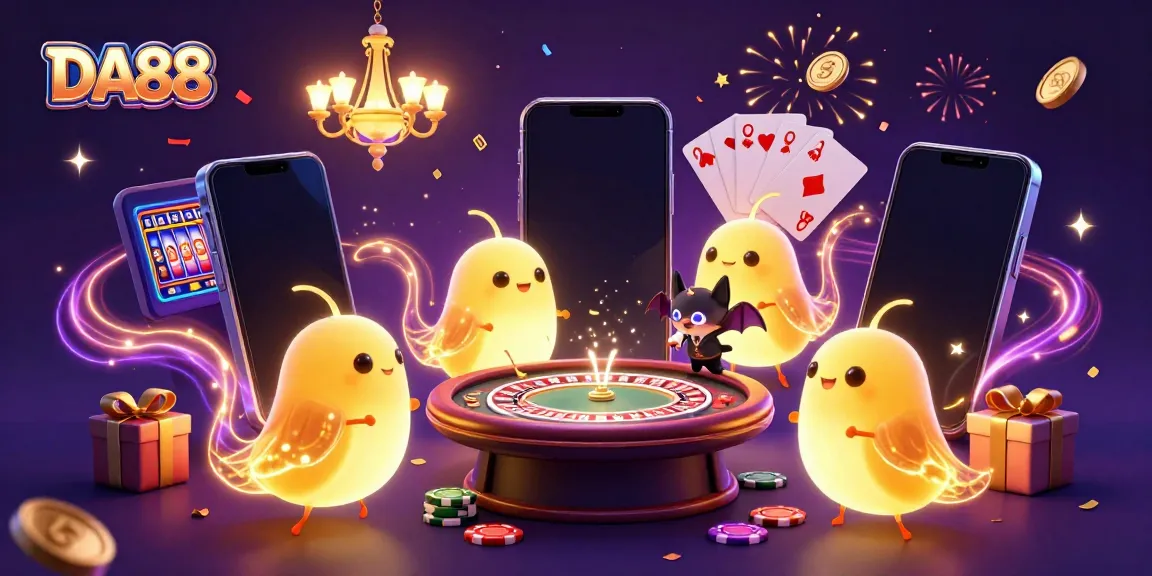 Engage in thrilling games at DA88 casino, where glowworms light up the excitement of gaming.