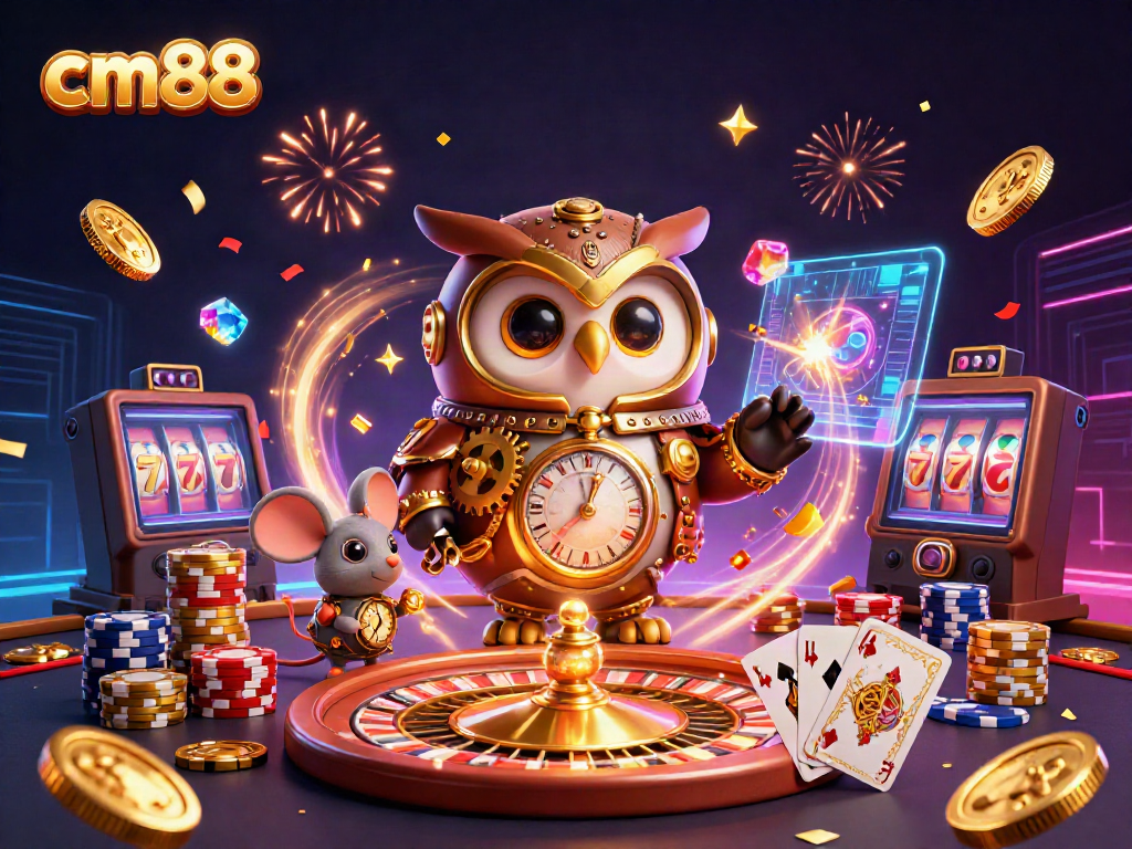 Experience thrilling gameplay at cm88 with vibrant casino elements and a captivating fantasy setup.