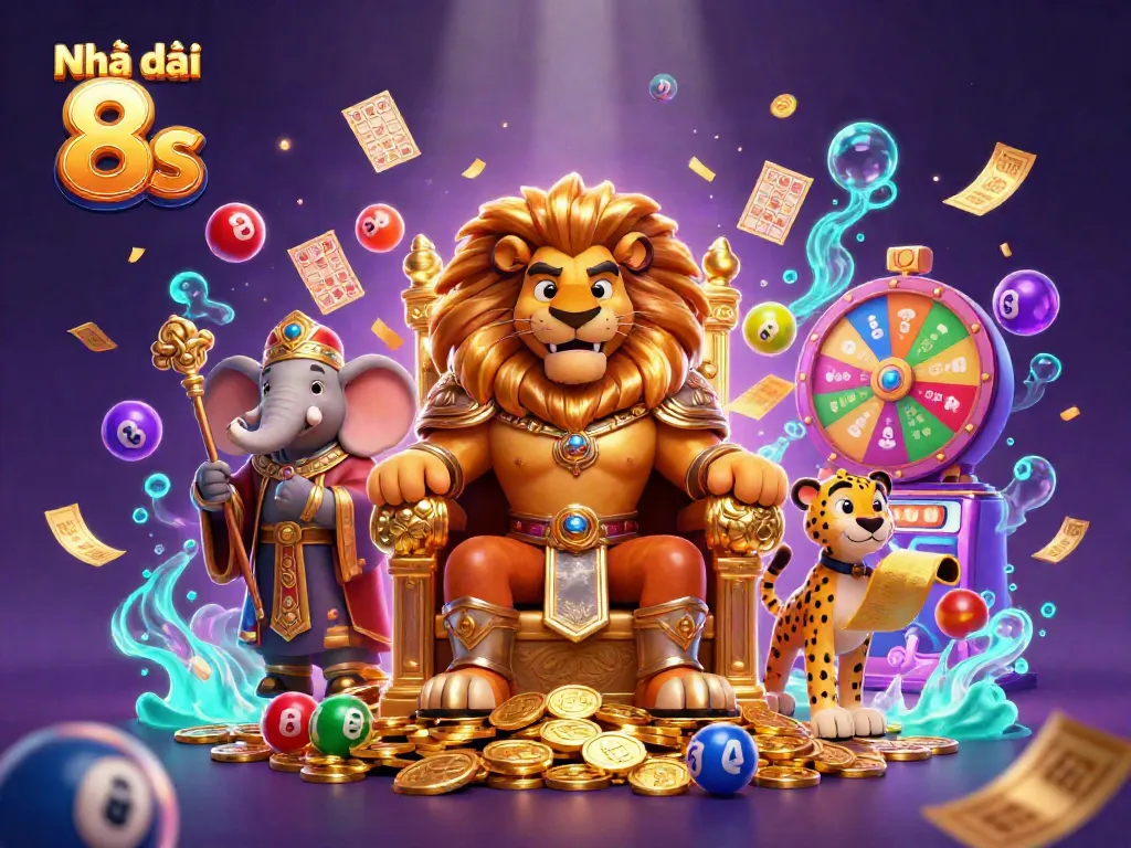 Experience thrilling action with Nhà cái 8s in a vibrant casino environment filled with excitement.