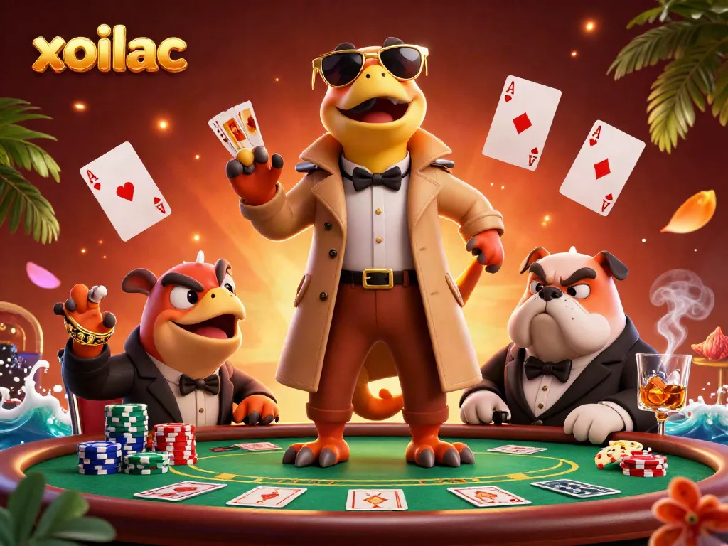 Raptors in disguise as a tall player, trying to sneak into a VIP casino lounge at xoilac.