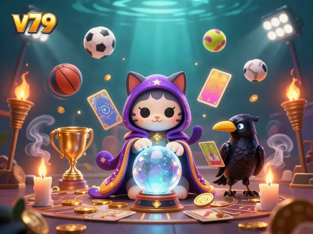 Experience immersive gaming with v79's enchanting characters and vibrant casino elements.