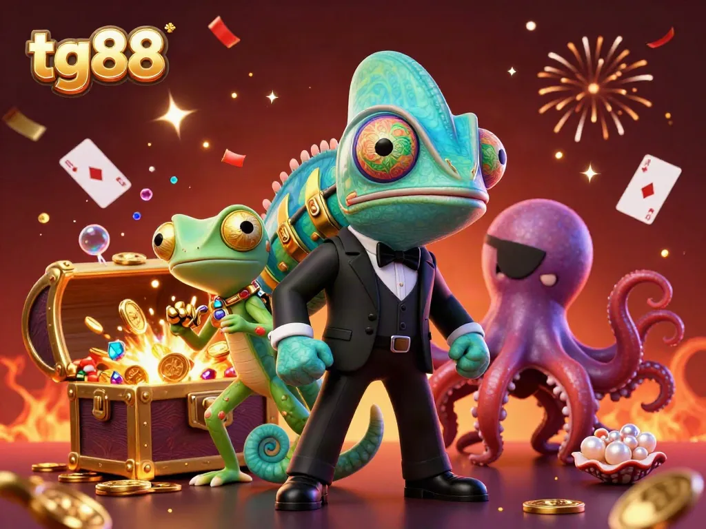 Experience thrilling gameplay at tg88 with agents uncovering treasure and casino excitement.