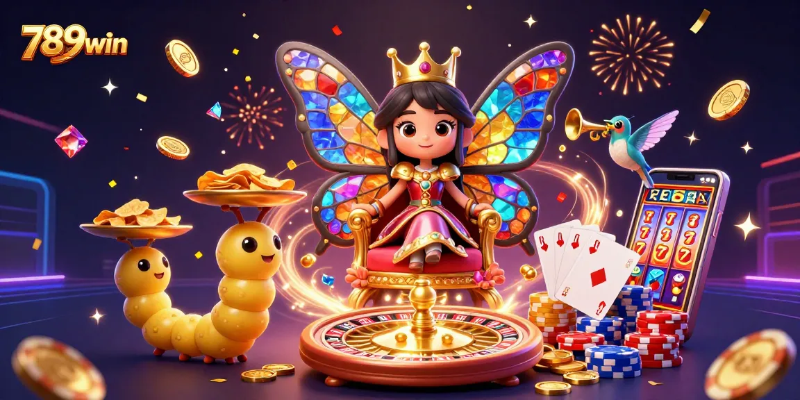 Spin the 789win roulette and catch mesmerizing golden coins and dazzling gems!