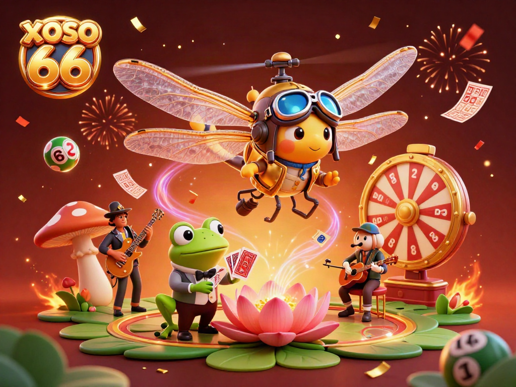 XOSO 66 invites players to enjoy thrilling lottery and bingo experiences with a vibrant casino atmosphere.
